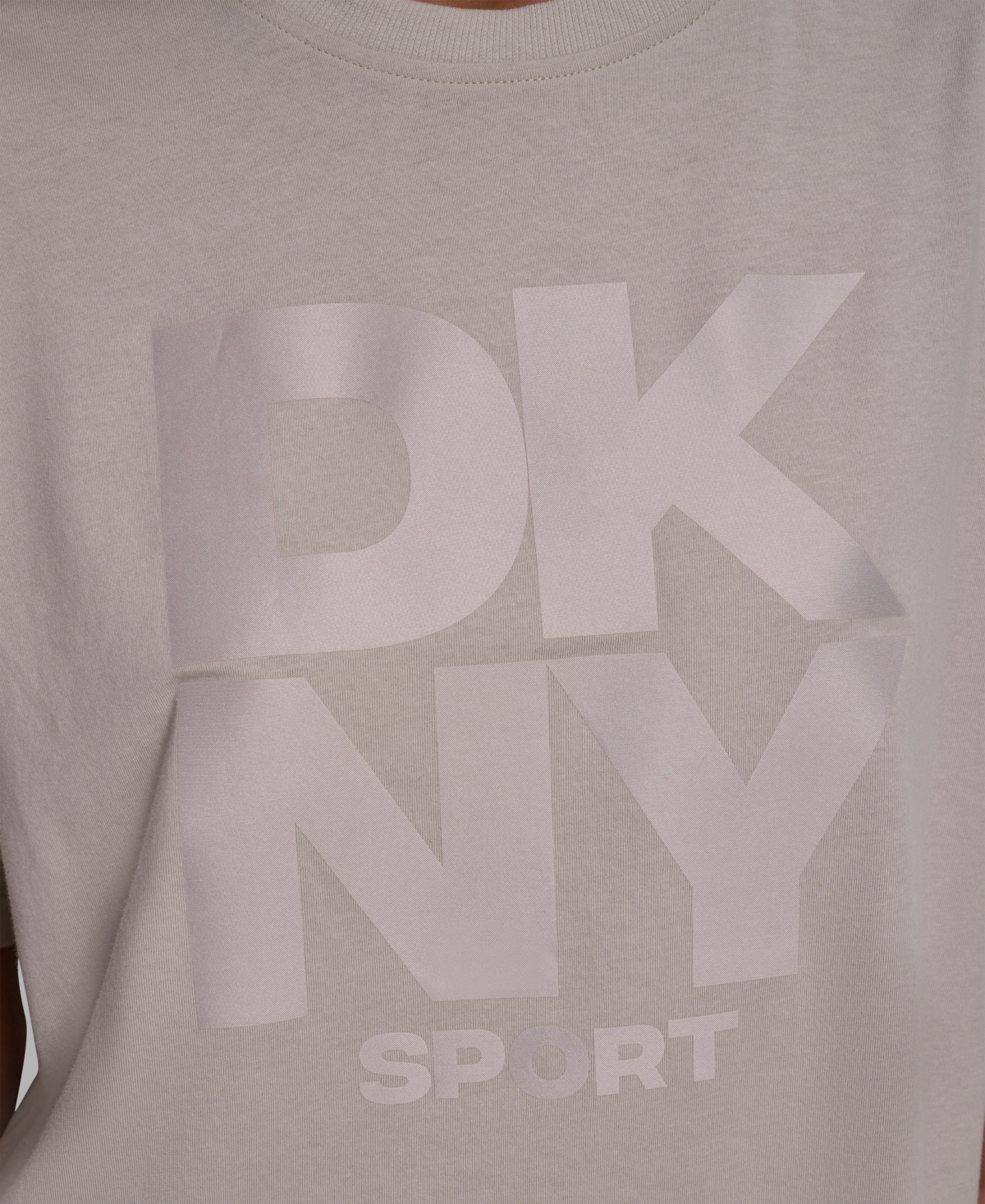 Dkny Women's Oversized Short Sleeve Tunic T-shirt In Multi