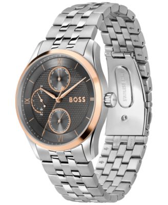 Men's Principle Master Quartz Multifunction Stainless Steel Watch, 41mm