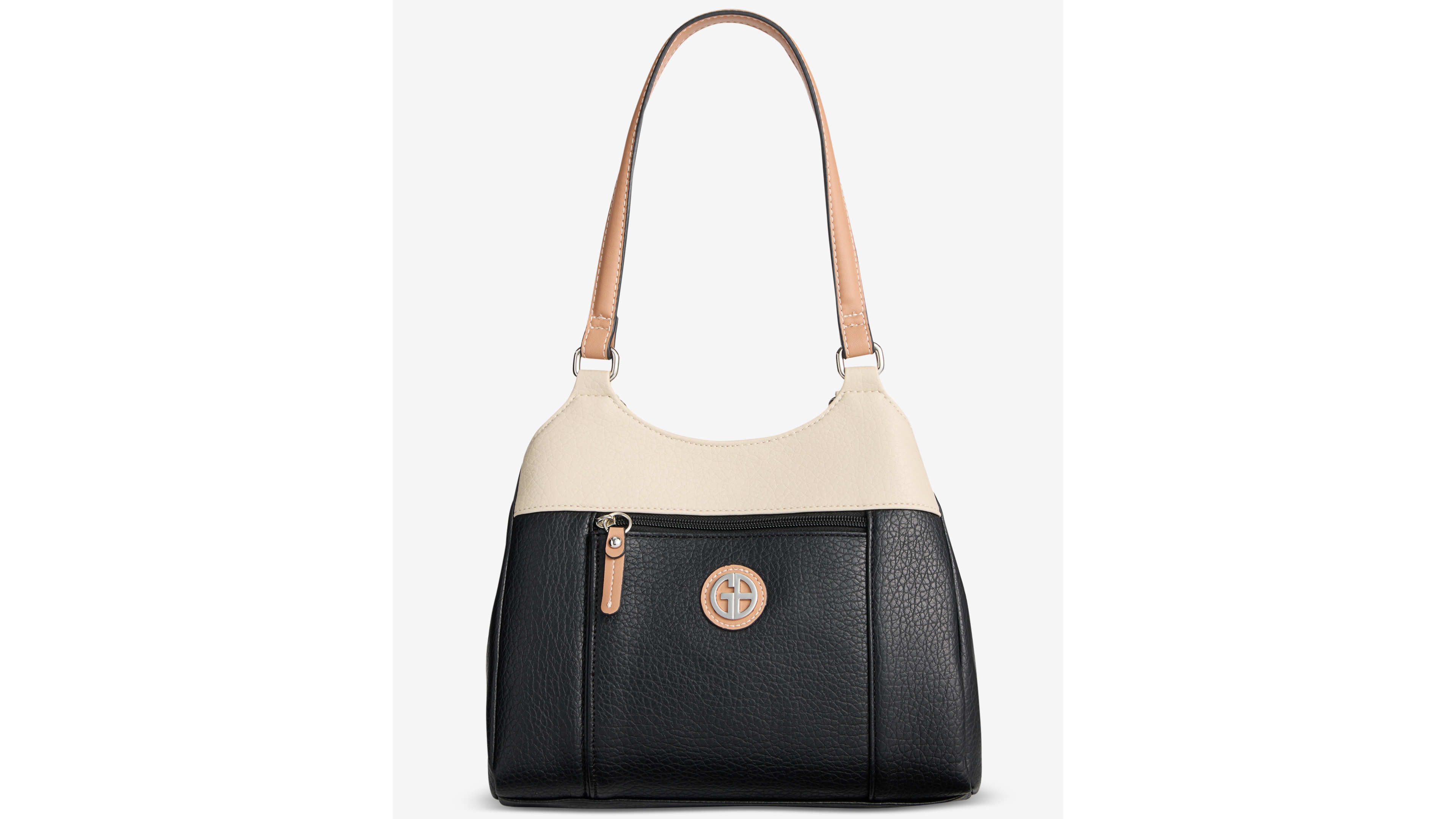 Giani Bernini Colorblock Pebbled 4-Poster Tote, Exclusively at Macy's