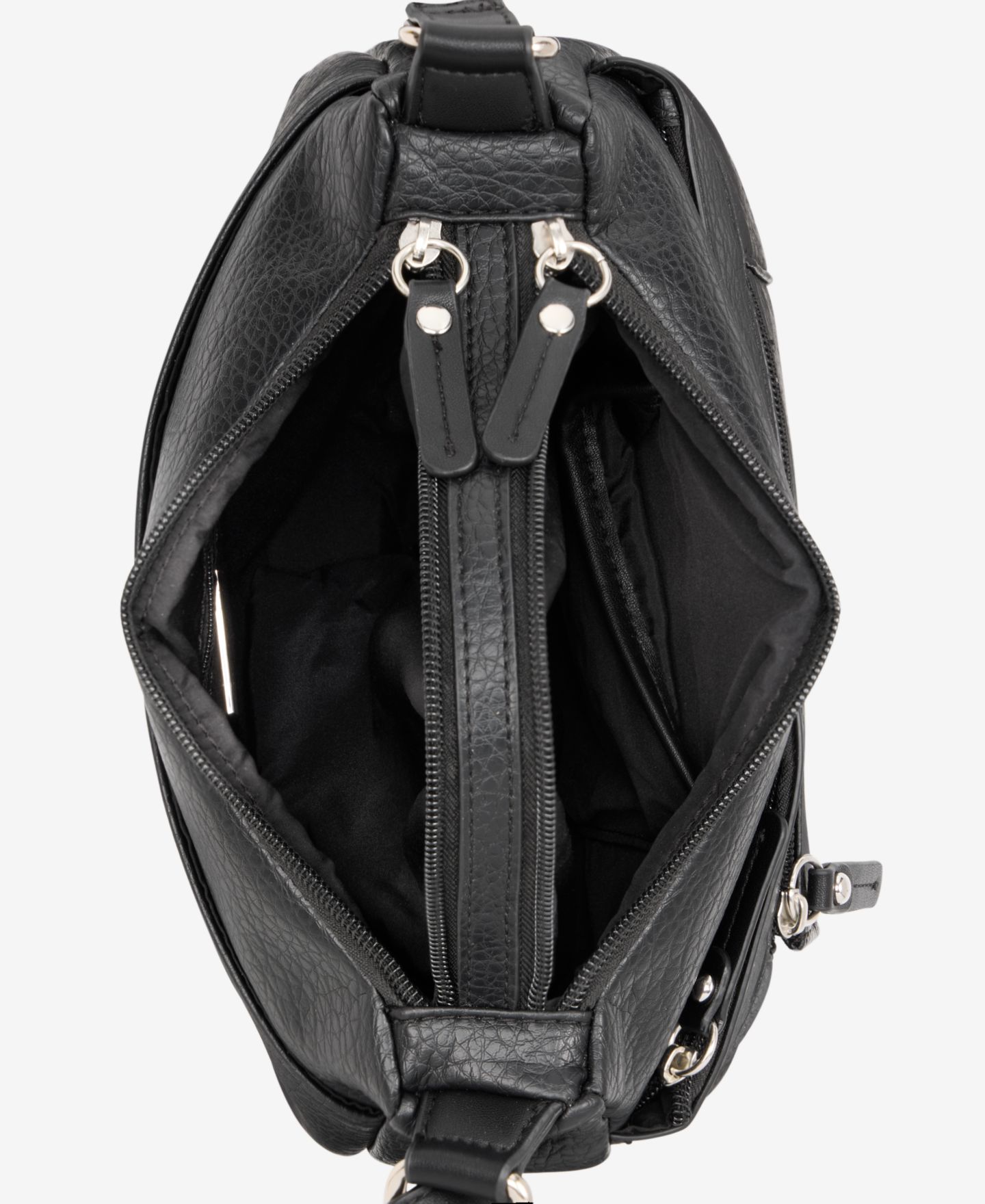 Женская сумка Giani Bernini Small Pebble Hobo, цвет: Чёрный — фото 6