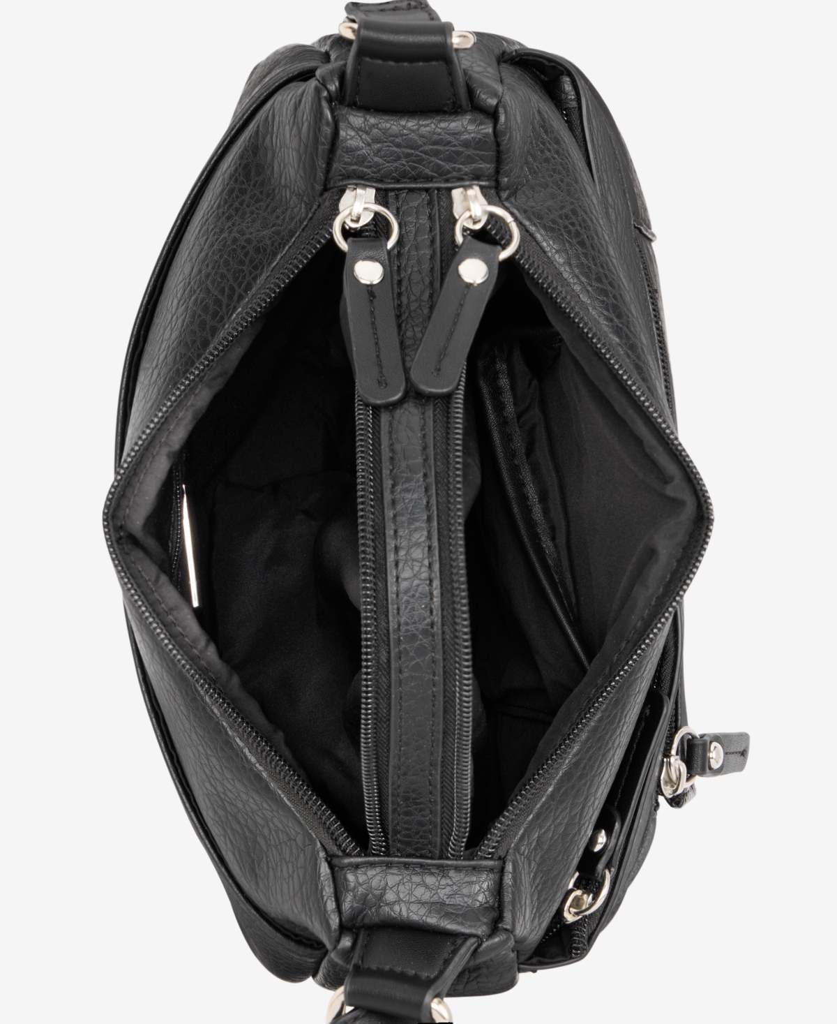 Giani Bernini Small Pebble Hobo Bag, Macy's Exclusive In Black