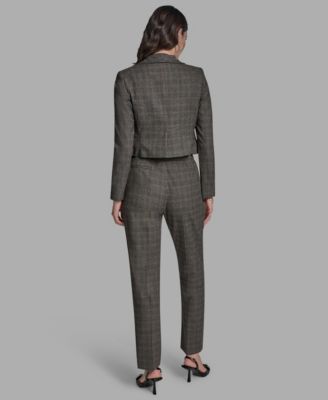 Women's Open Front Long Ruffle Collar Jacket