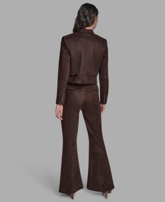 Women's Open-Front Collarless Jacket