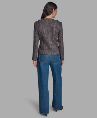 Women's Novelty Button-Down Jacket