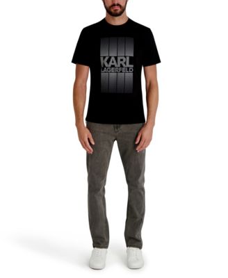 Men's Pixelated Graphic Detail T-shirt