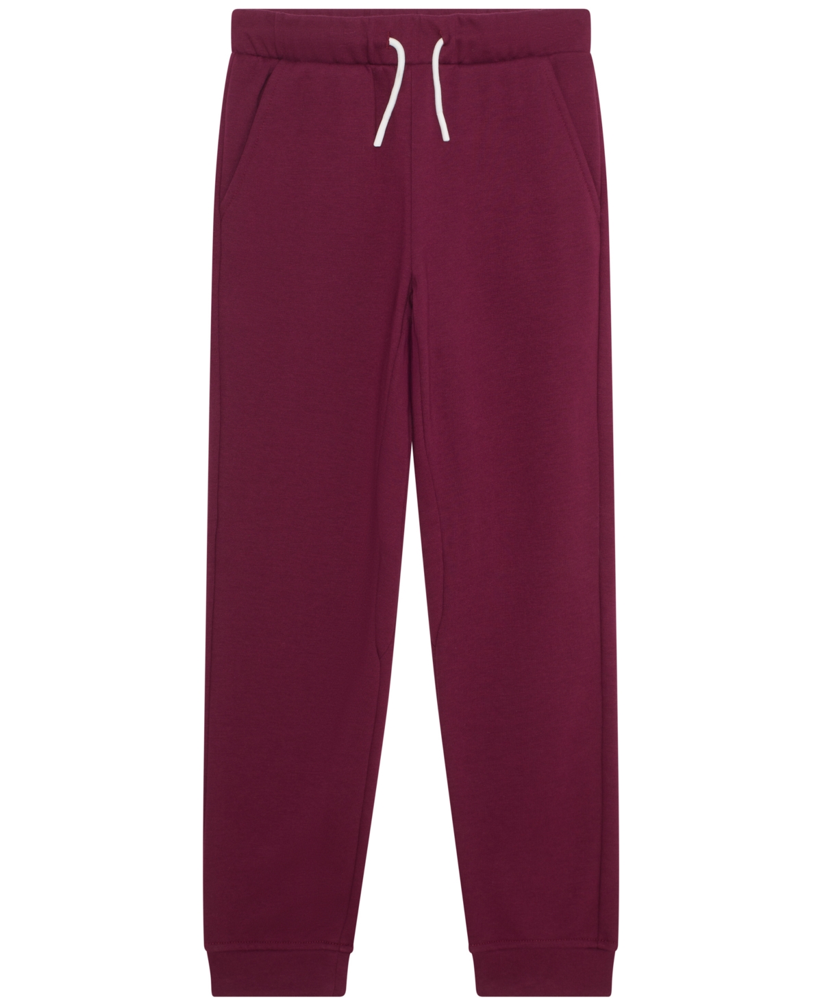 B By Brooks Brothers Big Boys Drawstring Sweatpants In Burgundy