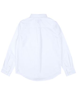 Big Boys' Long Sleeve Solid Shirt