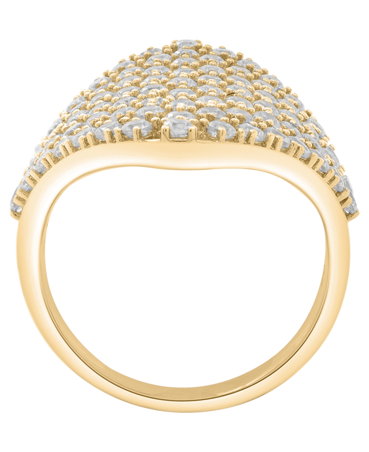 Macy's Diamond Ring (2 Ct. T.w.) In 14k Yellow Gold In Gold