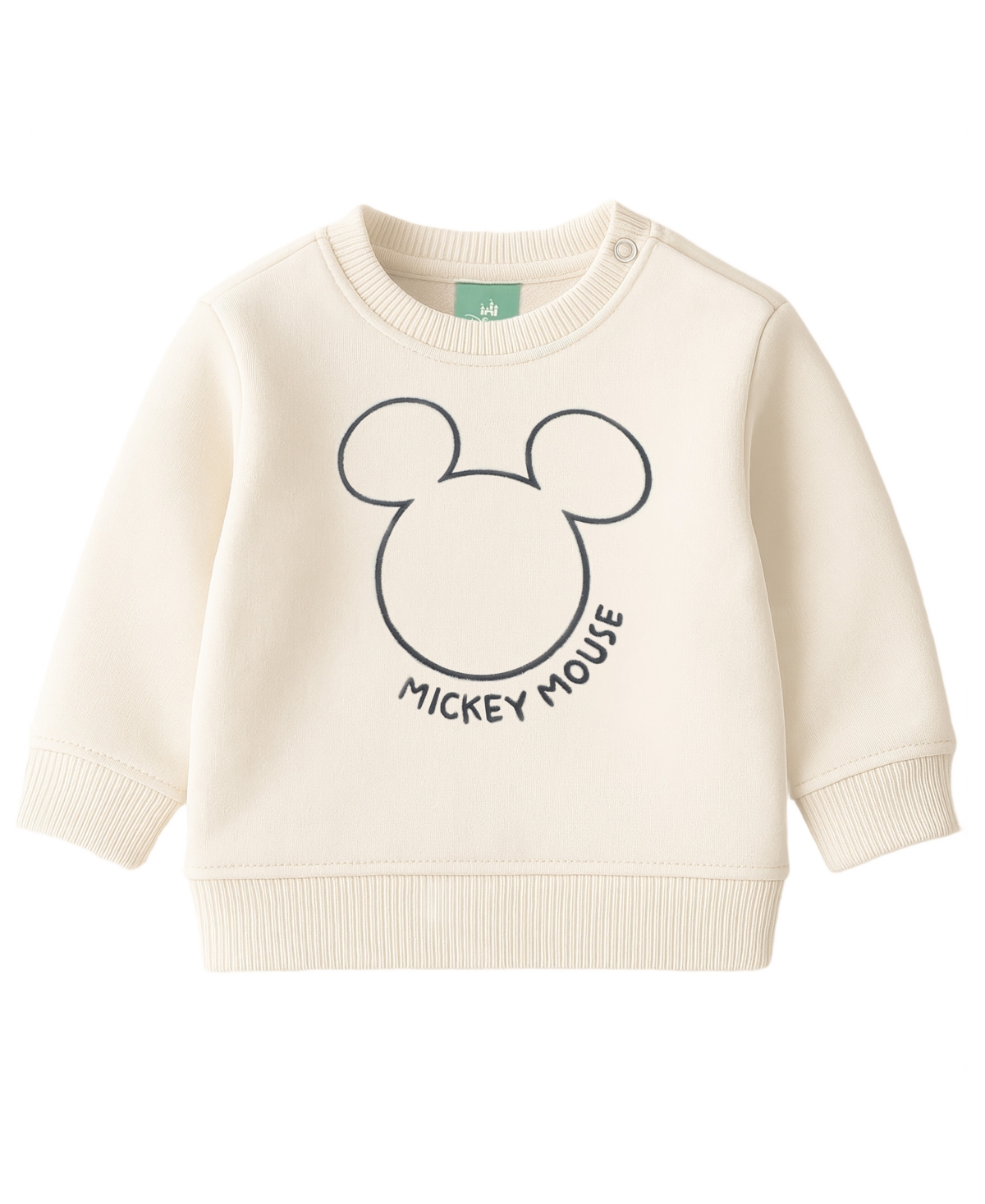 Disney Baby Boys 3-piece Mickey Sweatshirt, Top And Jogger Pants Set In Multi