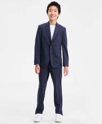 Boys' 8-20 Single Breasted Knit Jacket