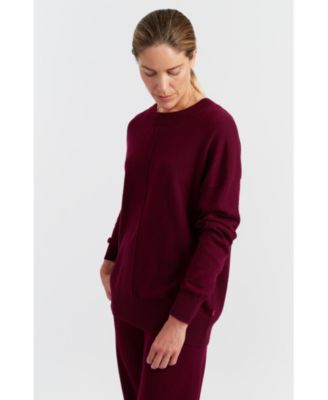 Women's Wool & Cashmere Slouchy Sweater