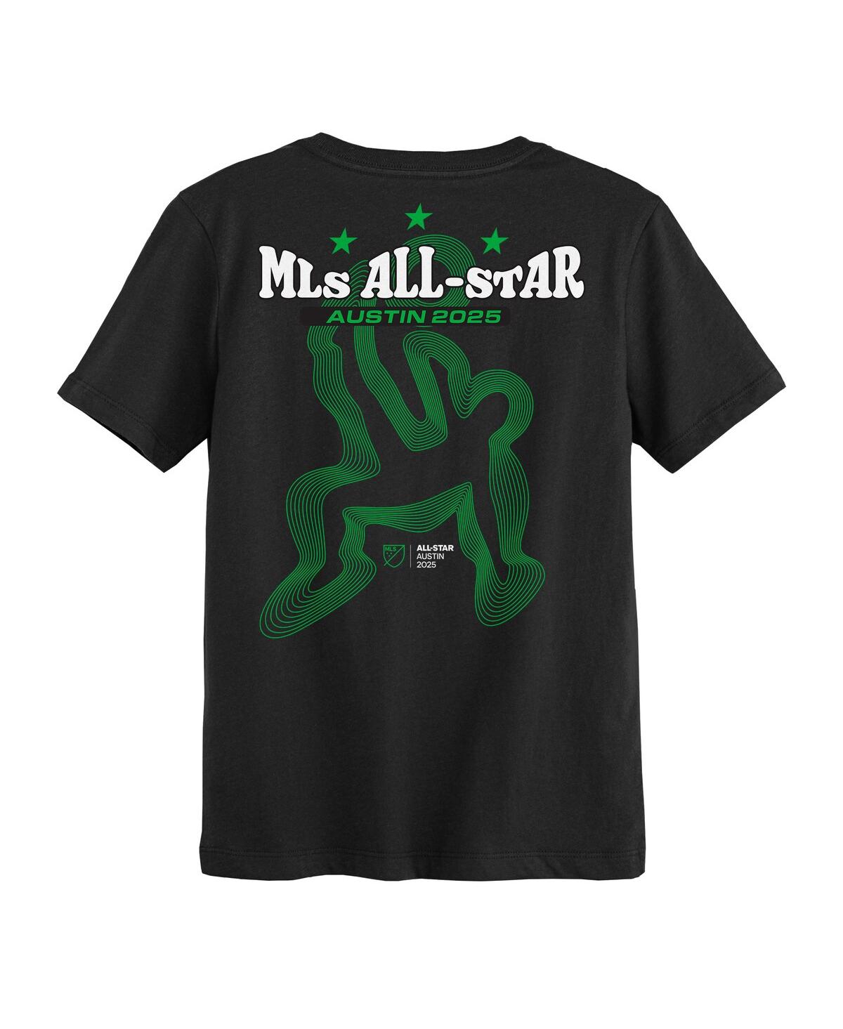 Outerstuff Preschool Black 2025 Mls All-star Game Bicycle Kick T-shirt In Black