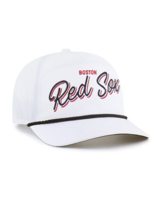 Men's White Boston Red Sox Brrr Fairway Hitch Adjustable Hat