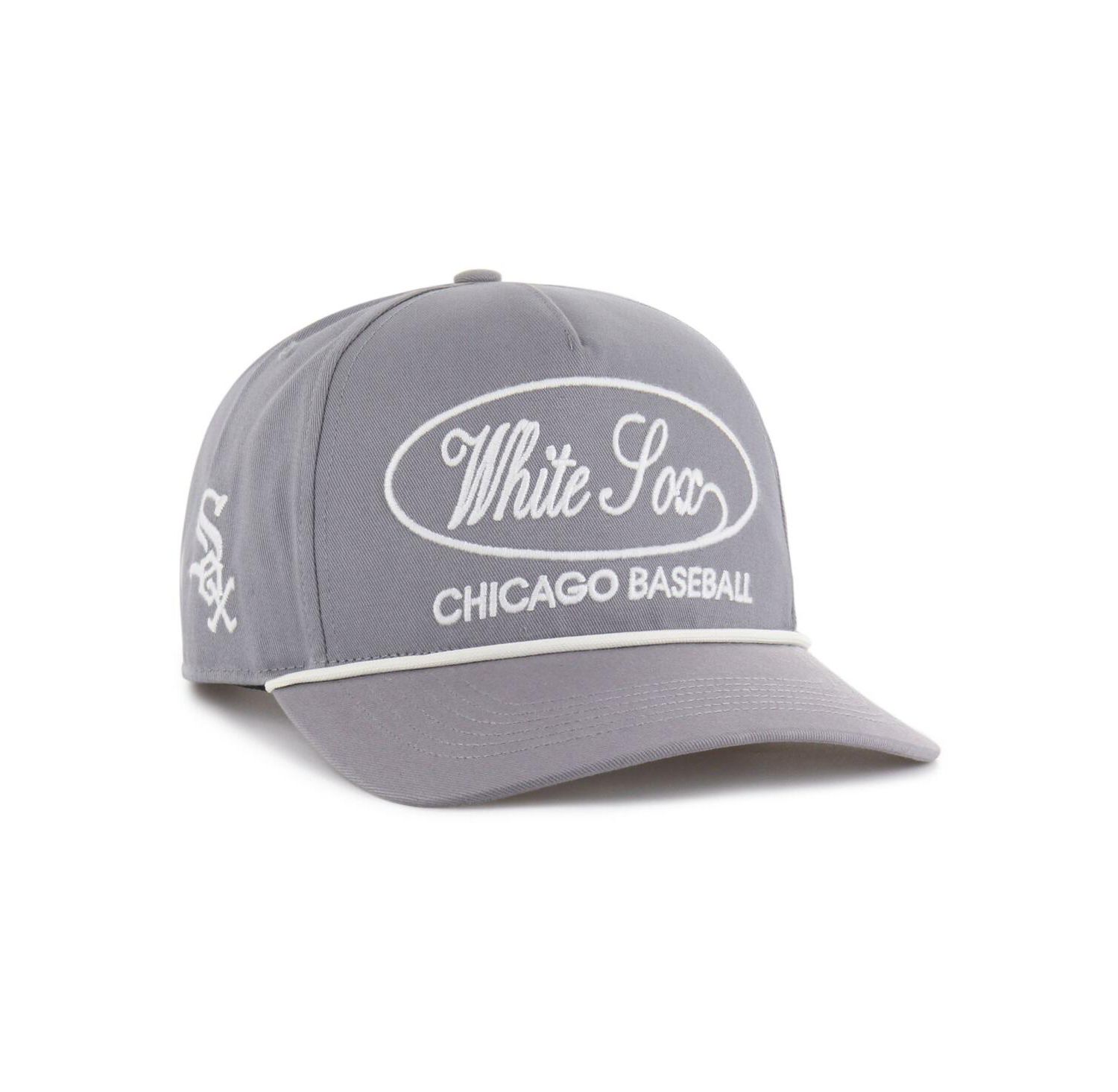 Men's Gray Chicago White Sox Foundational Hitch Adjustable Hat