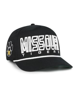 '47 Brand - Big Boys and Girls Black Missouri Tigers Byline Hitch Adjustable Hat