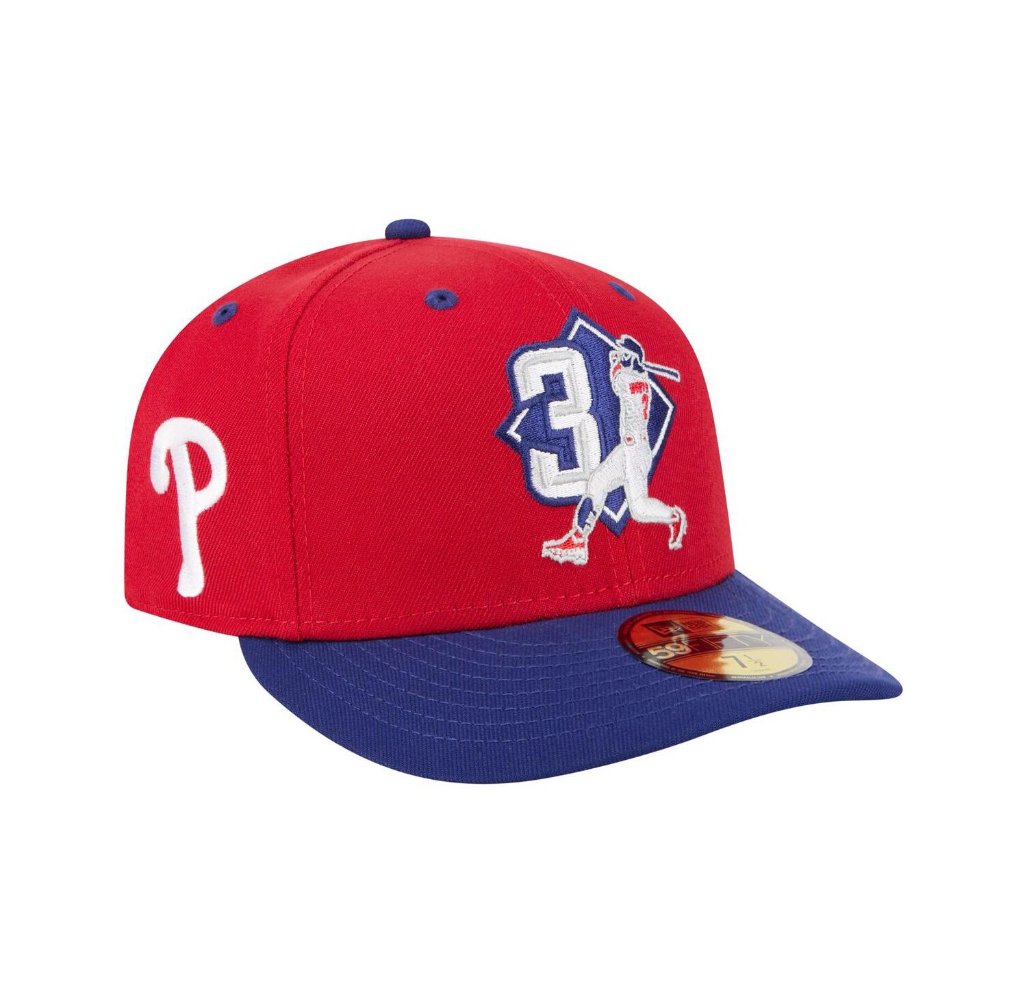 Men's Bryce Harper Red Philadelphia Phillies 59FIFTY Fitted Hat