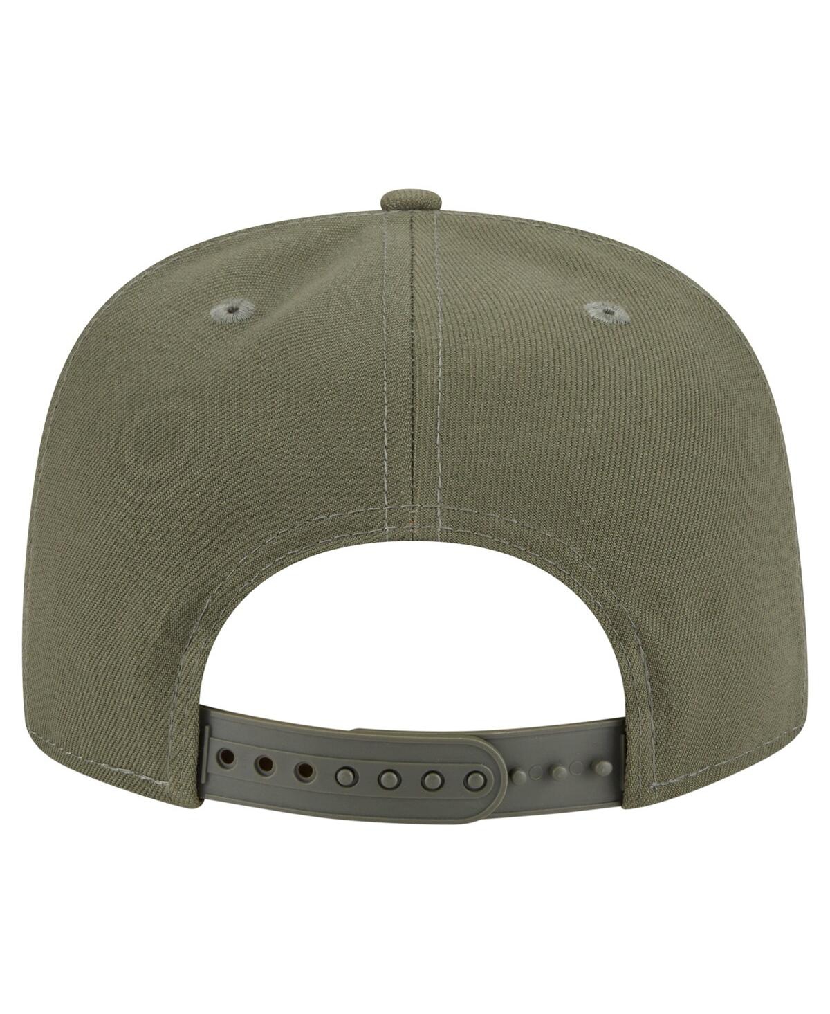 New Era Men's Olive Buffalo Bills Color Pack A-frame 59fifty Fitted Hat In Green