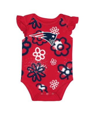 Baby Boys and Girls 2-Piece New England Patriots The Sunshine Bodysuit Set