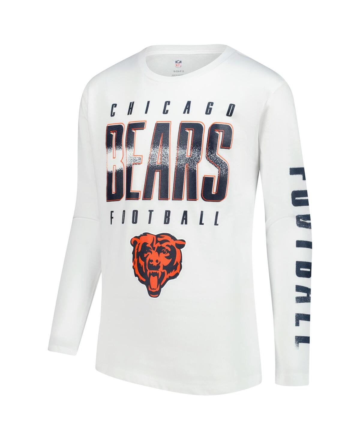 Outerstuff Big Boys And Girls Chicago Bears The Mix Combo T-shirt Set In Multi