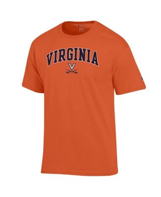 Men's Orange Virginia Cavaliers Arched Logo T-Shirt