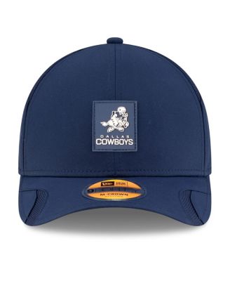 Men's Navy Dallas Cowboys 2025 Sideline Throwback M-Crown 9FORTY Adjustable Hat