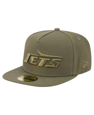 Men's&nbsp;Olive New York Jets Color Pack A-Frame 59FIFTY Fitted Hat