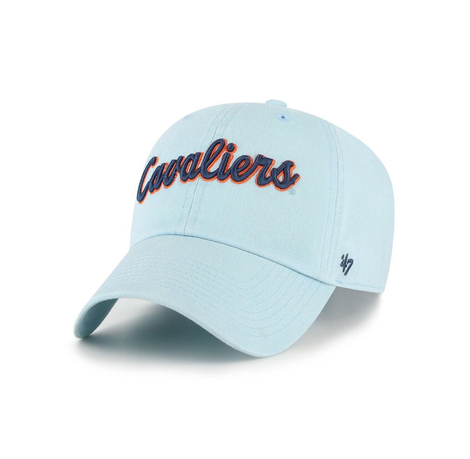 Men's Powder Blue Virginia Cavaliers Vault Clean Up Adjustable Hat