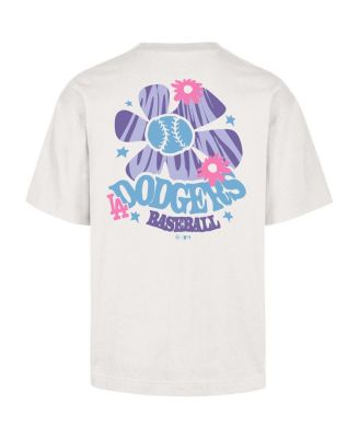 Men's Cream Los Angeles Dodgers Flora Foundation T-Shirt