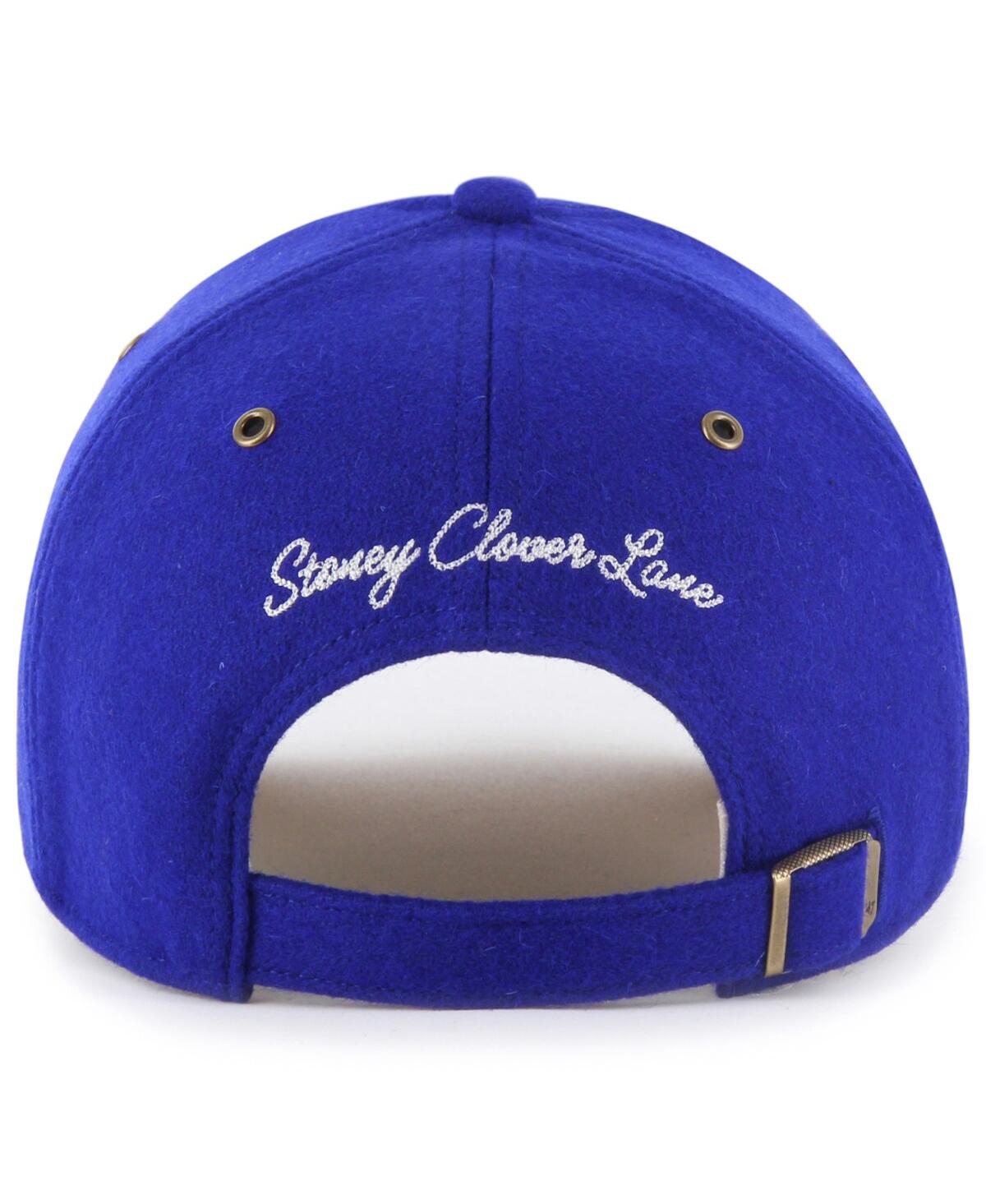 Stoney Clover Lane X '47 Brand Men's And Women's Royal New England Patriots Field Goal Clean Up Adjustable Hat In Blue