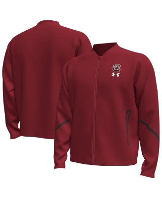 Under Armour - Men's Garnet South Carolina Gamecocks Unstoppable Full-Zip Bomber Jacket
