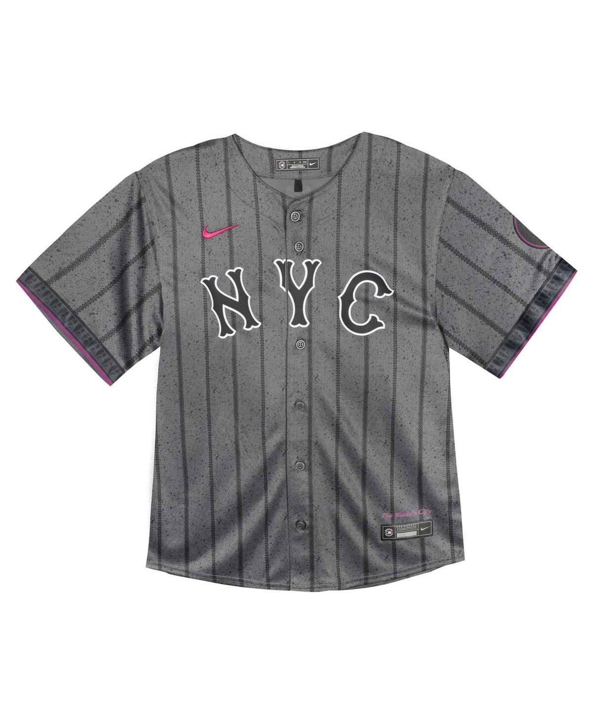 Nike Toddler Gray New York Mets City Connect Team Limited Jersey