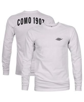 1863FC - Men's Silver Como 1907 Arch Long Sleeve T-Shirt