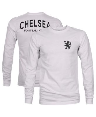 1863FC - Men's Gray Chelsea Back Team Arch Long Sleeve T-Shirt