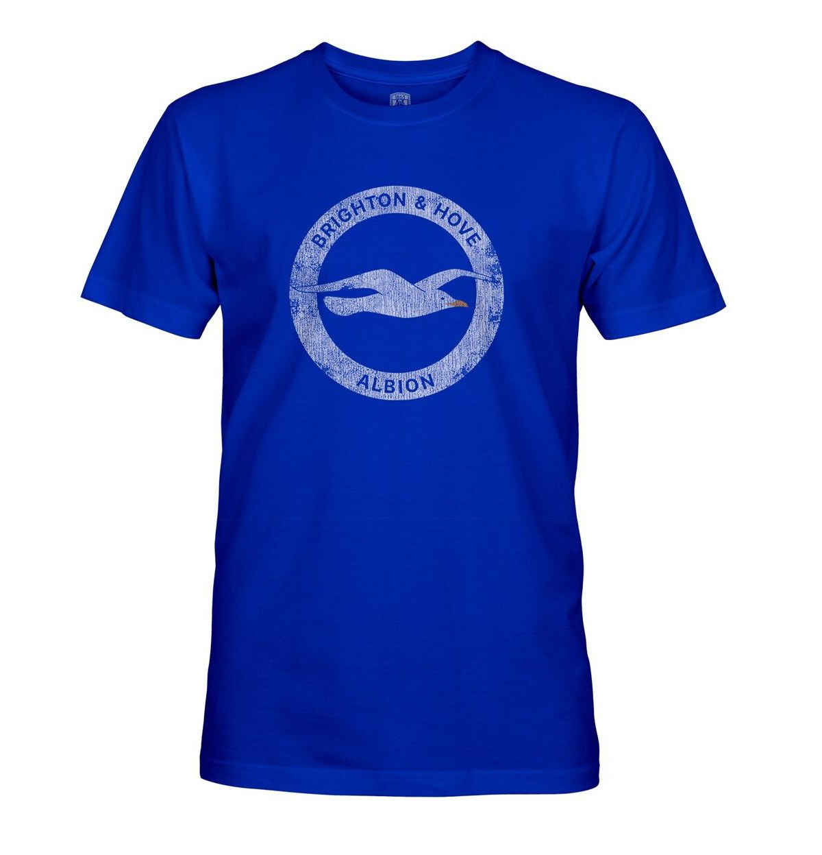 1863fc Men's Blue Brighton And Hove Albion Color Badge T-shirt In Blue