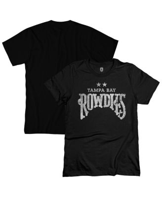 1863FC - Men's Black Tampa Bay Rowdies Mono Badge T-Shirt