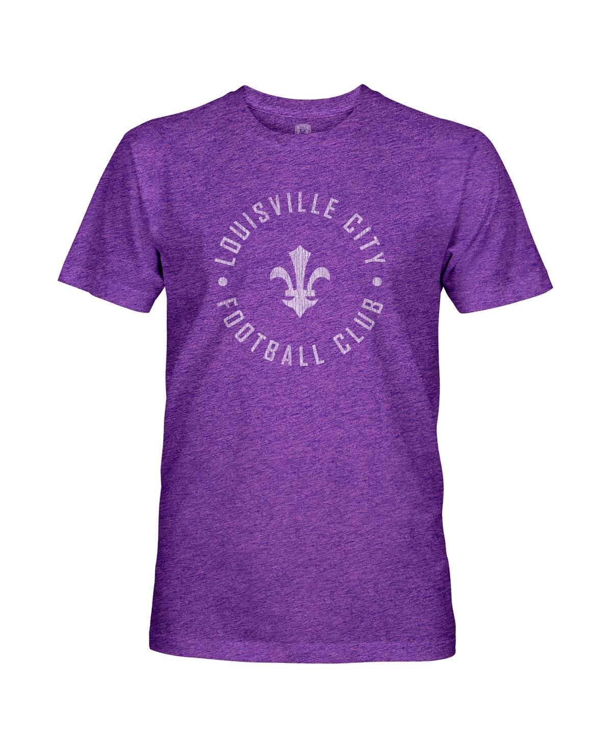 1863fc Men's Purple Louisville City Fc Roundabout Vintage Tri-blend T-shirt In Purple