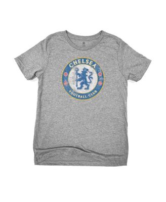 Big Boys and Girls Heather Gray Chelsea Color Badge T-Shirt