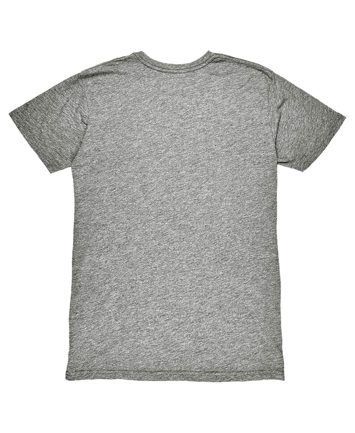 1863fc Men's Heather Gray Argentina National Team Retro Badge Tri-blend T-shirt In Gray