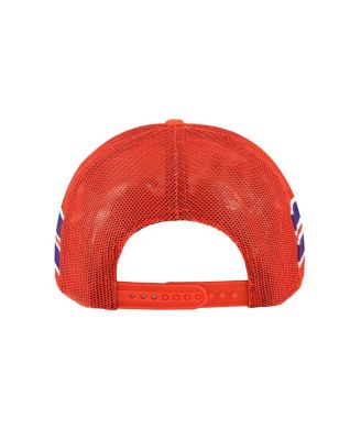 Men's Orange Clemson Tigers Sideband Trucker Adjustable Hat
