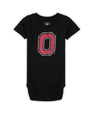 Baby Boys and Girls 3-Pack Ohio State Buckeyes Bodysuit Set