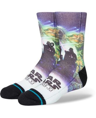 Stance - Big Boys and Girls Navy Star Wars Return of the Jedi Crew Socks