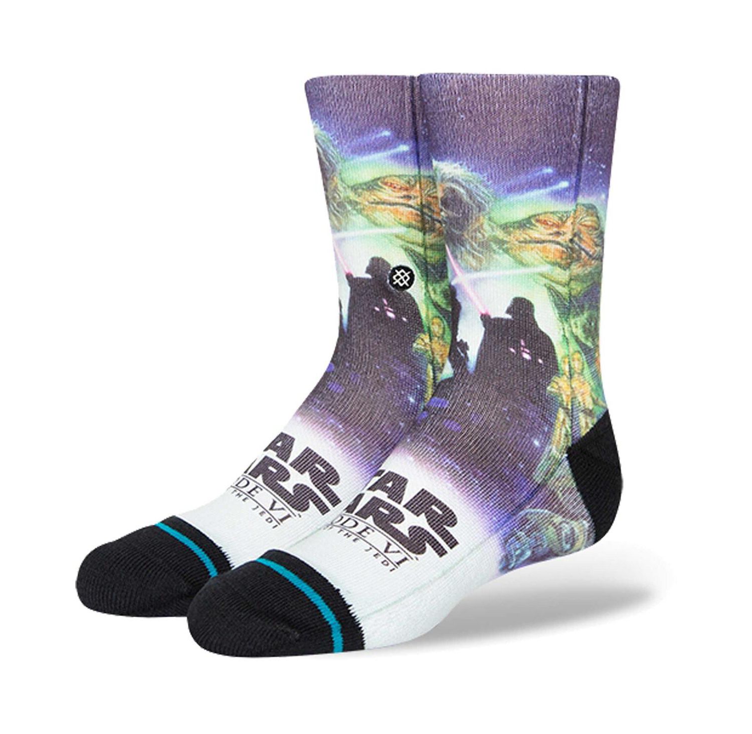 Big Boys and Girls Navy Star Wars Return of the Jedi Crew Socks