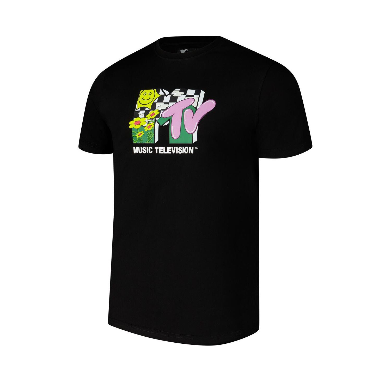 Men's Black MTV Tuning You Out T-Shirt