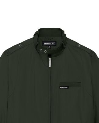 Men's Classic Iconic Racer Jacket (Slim Fit