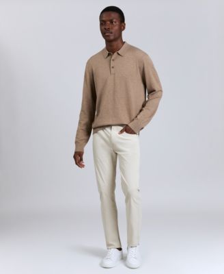 Kenneth Cole - Men's Long Sleeve Polo Sweater