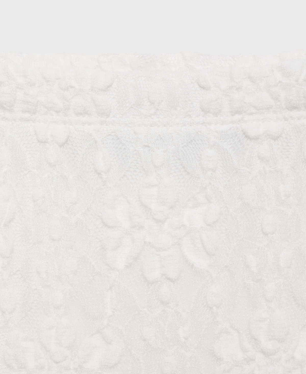 Mango Lace Midi Skirt In White