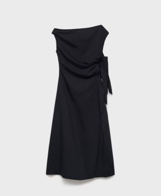 Women's Asymmetrical Knotted Dress