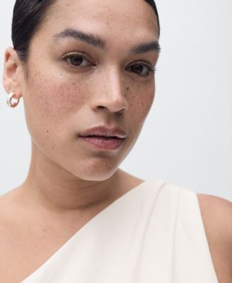 Women's Asymmetrical Neck Long Jumpsuit