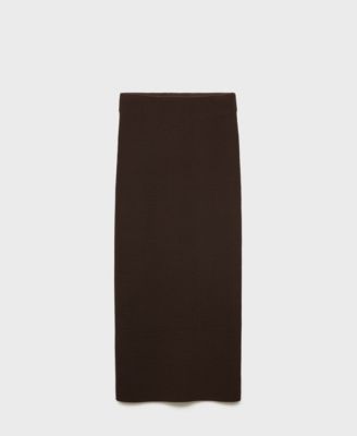 Women's Fine Knit Midi Skirt