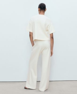 Women's Straight-Fit Cotton Pants